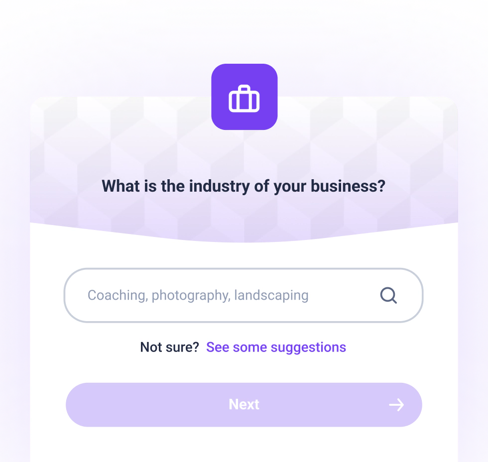 Website Ai Builder Describe your business